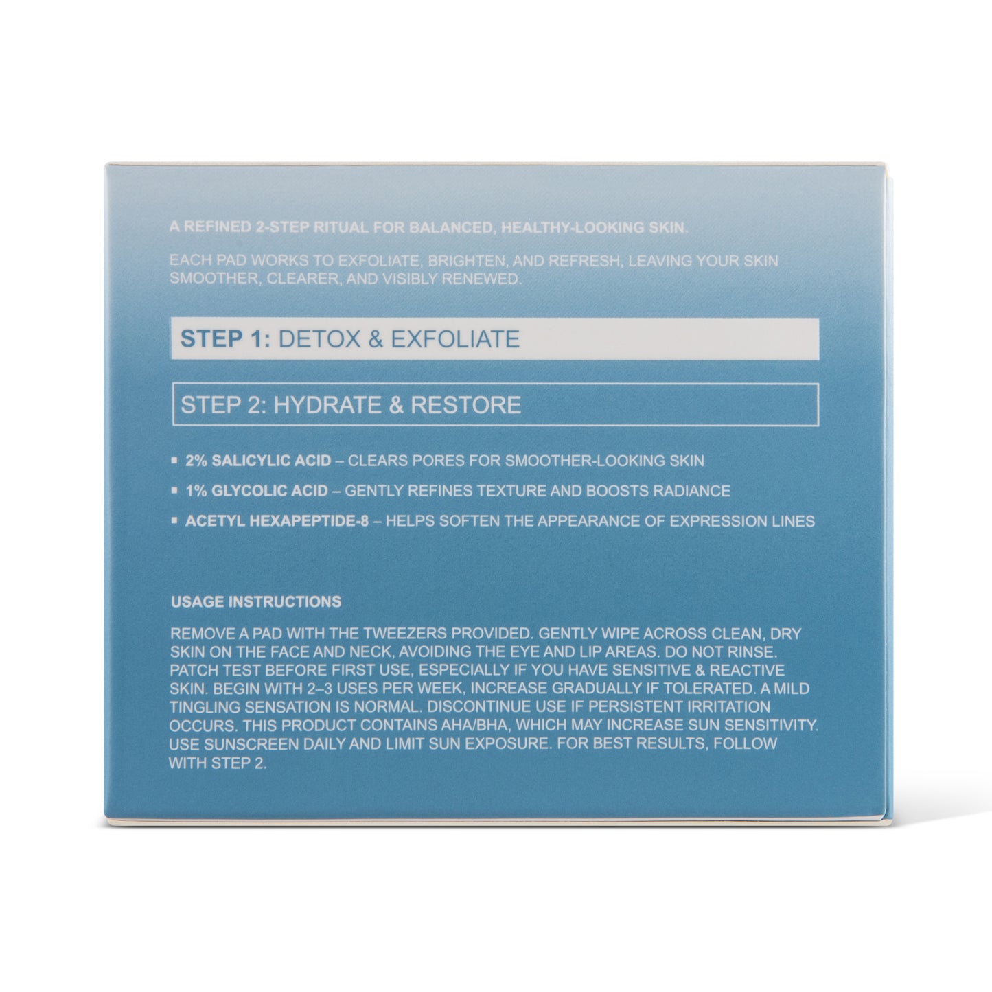 Facial Detox Pads (Step 1)